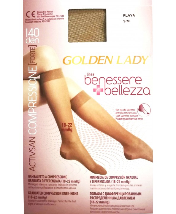 3/4 медицински чорапи GOLDEN LADY